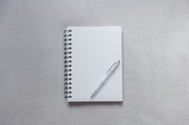 Photo Notebook, pen